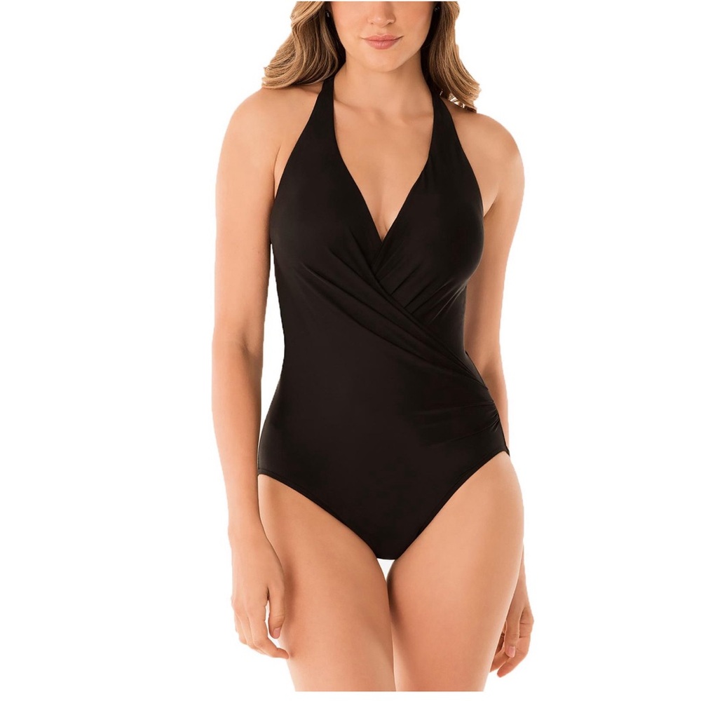Miraclesuit Rock Solid Wrapsody One Piece Swimsui… - image 5